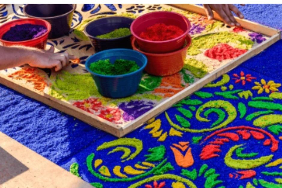 Durante esta época, las alfombras forman parte de la tradición que acompaña las procesiones. (Foto ilustrativa: Shutterctock) 