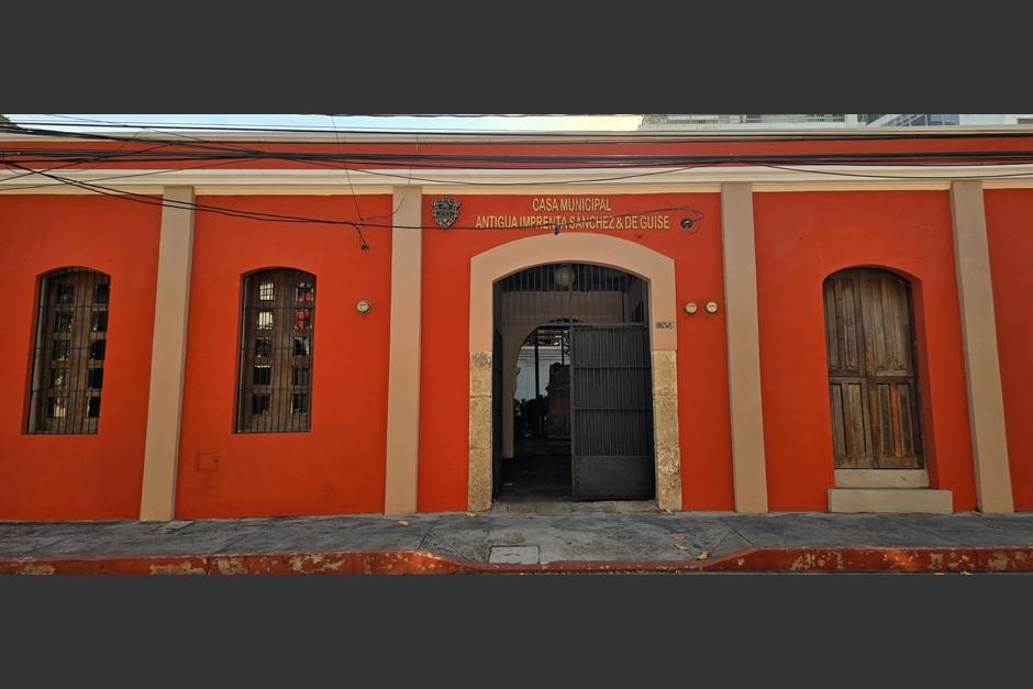 El inmueble se ubica en la 8a. avenida 12-58 de la zona 1. (Foto: Cortesía Municipalidad de Guatemala)