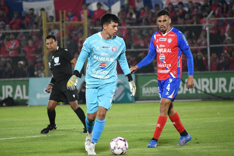El portero juvenil suma cuatro partidos en la Liga Nacional. (Foto: Nuestro Diario)