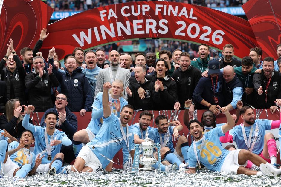 El Manchester City se quedó con la FA Cup después de derrotar al Chelsea. (Foto: AFP)