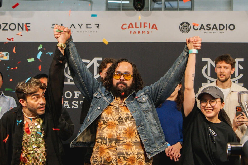 Alejandro Griffin-Díaz representó al país en importante competencia. (Foto: londoncoffeefestival)