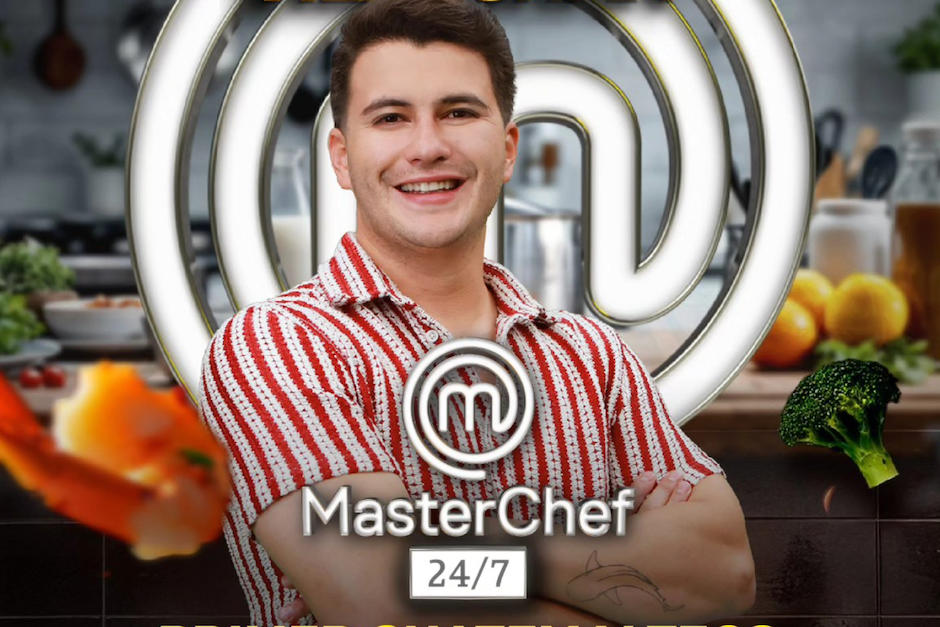 Pablo Villagrán participa en Master Chef, en México. (Foto: TV Azteca Guate)