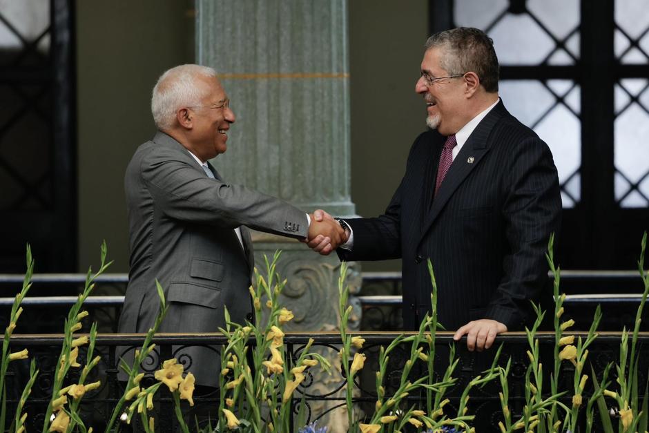 El presidente del Consejo Europeo António Costa, calificó como globalmente positivo el proceso de renovación judicial en Guatemala tras reunirse con Bernardo Arévalo. (Foto: SCSP / Soy502)