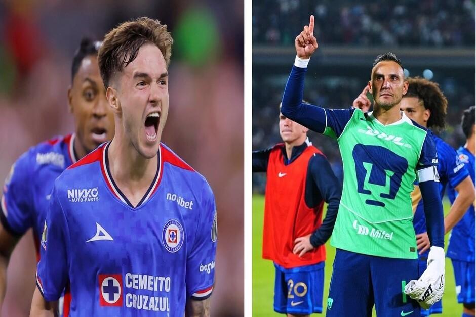 La Máquina eliminó a Chivas en semis y Pumas hizo lo propio contra Pachuca. (Foto: Redes sociales)