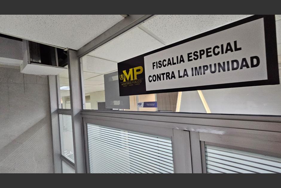 Las oficinas de la FECI en el cuarto nivel del edificio del MP lucían desiertas. (Foto: Estuardo Paredes/Colaboración)