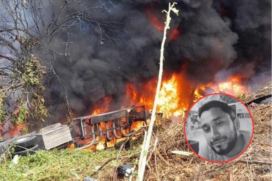 La única víctima del accidente fue el piloto quien falleció en el lugar de los hechos. (Foto: Redes sociales)
