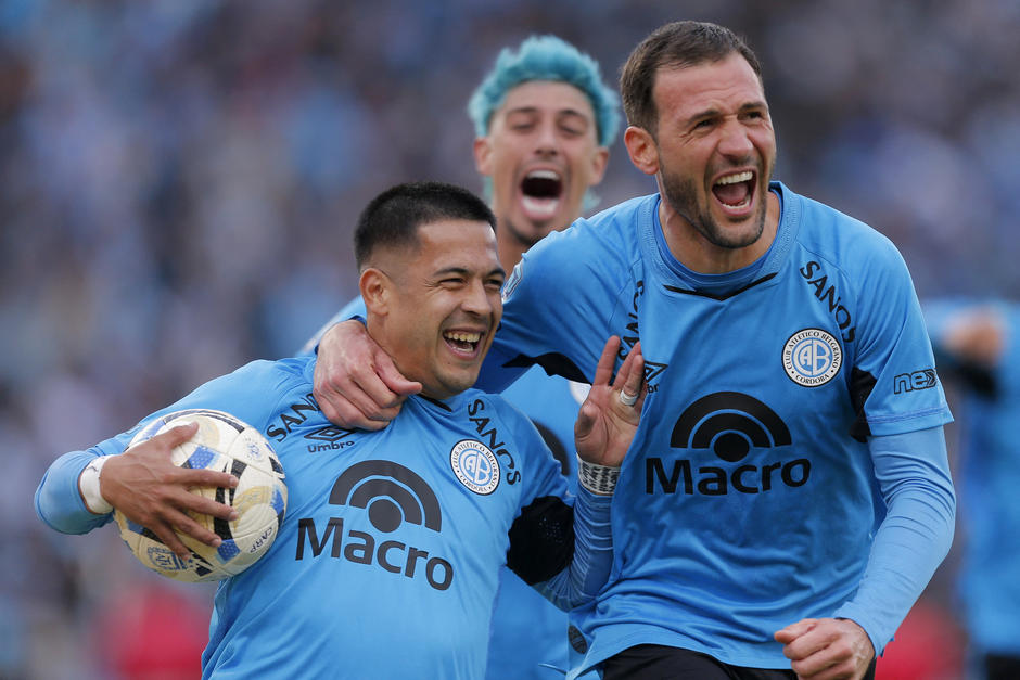 Un doblete de Nicolás Fernández en la recta final, le dio el título al equipo cordobés. (Foto: AFP)