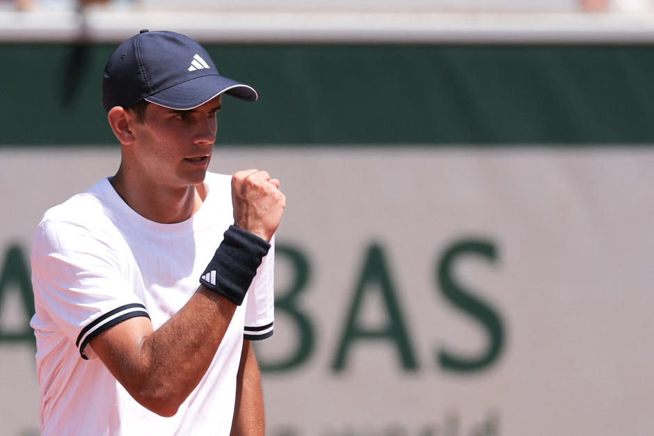 Jódar debutó con victoria y confirmó su condición de promesa del tenis español. (Foto: AFP) 