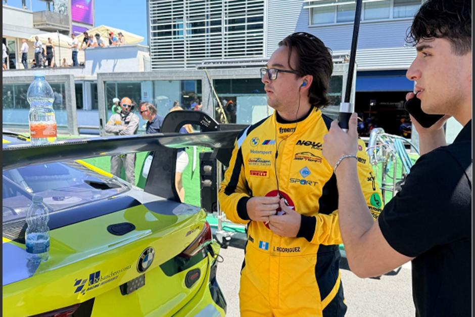 Ian Rodríguez finalizó en el Top 10, en la segunda fecha del Campeonato Italiano de Automovilismo 2026. (Foto: Ian Rodríguez)
