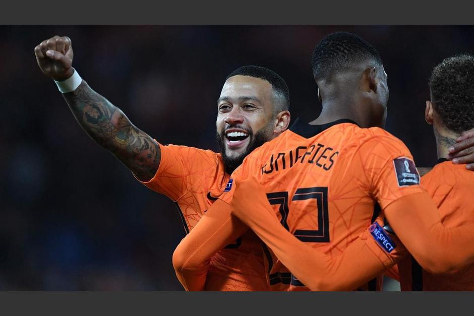 Memphis Depay es el máximo goleador histórico de la selección de Países Bajos.