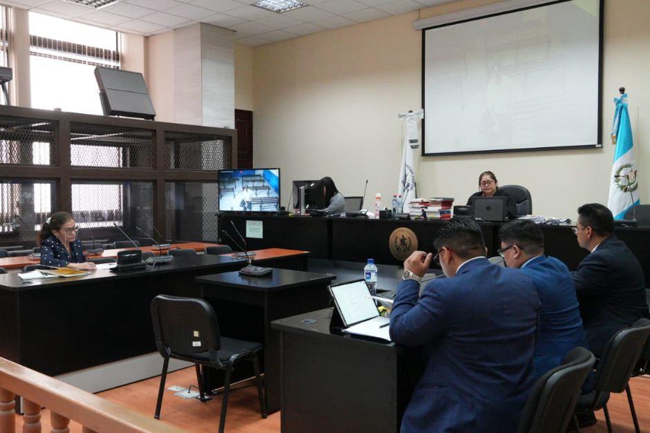 La jueza Claudette Domínguez amplió el plazo de la investigación al MP promovida contra el pandilleros "Liro Rebelde". (Foto: Wilder López/Soy502)