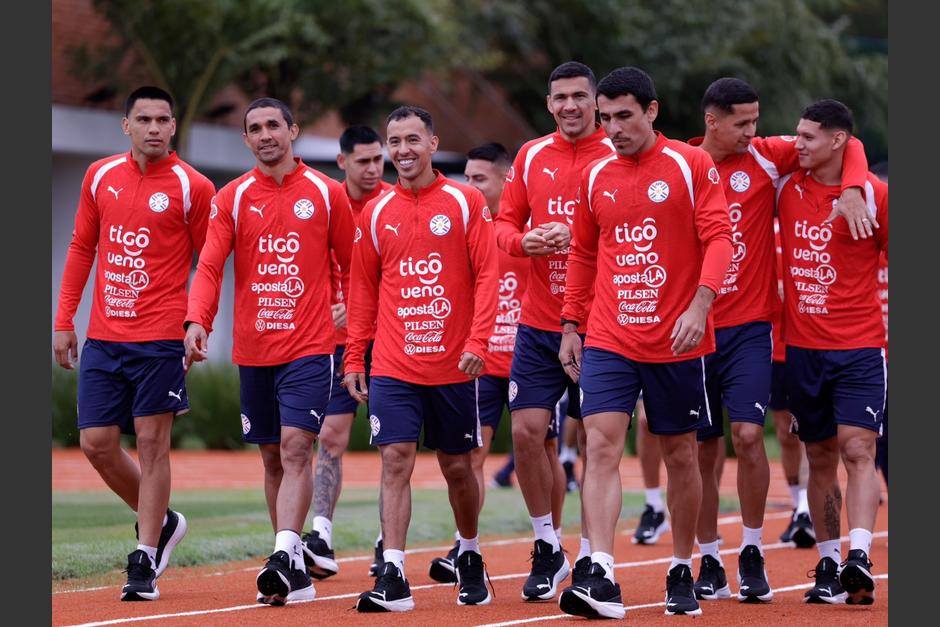 La Albirroja entrena en el Carde y espera con ansias su debut en el Mundial 2026. (Foto: Paraguay)