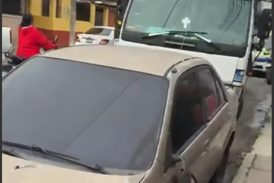 Autoridades de tránsito accionan en la zona. (Foto: captura de video)