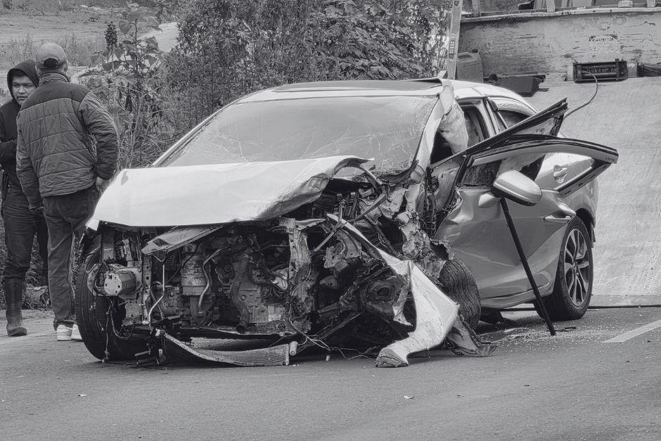 El accidente ocurrió esta mañana en la ruta Interamericana. (Foto: Julio Bala/Colaborador)