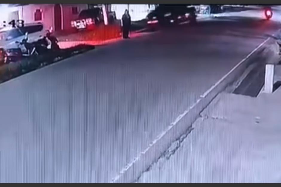 La mujer salía de una actividad religiosa cuando fue arrollada. (Foto: captura de video)