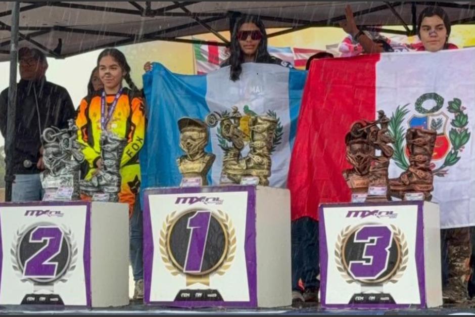María Fernanda Martínez, se consagró como campeona latinoamericana en la categoría WMX 85 Jr., en Cuenca, Ecuador. (Foto: PSLMX)