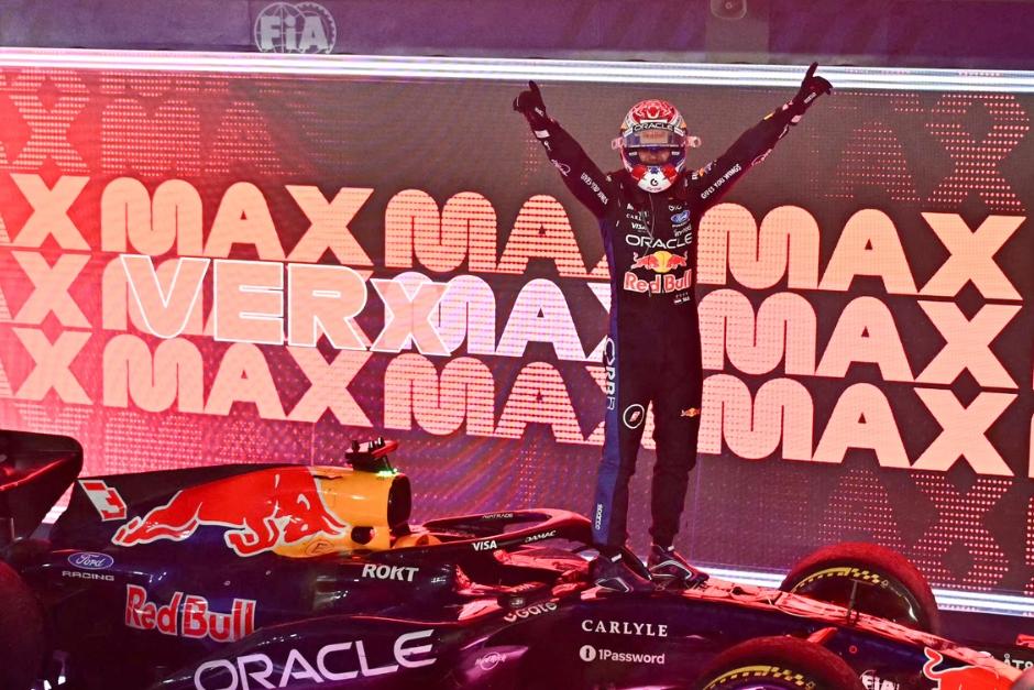 El neerlandés volvió a liderar el podio en este exigente circuito de Singapur. (Foto: AFP)