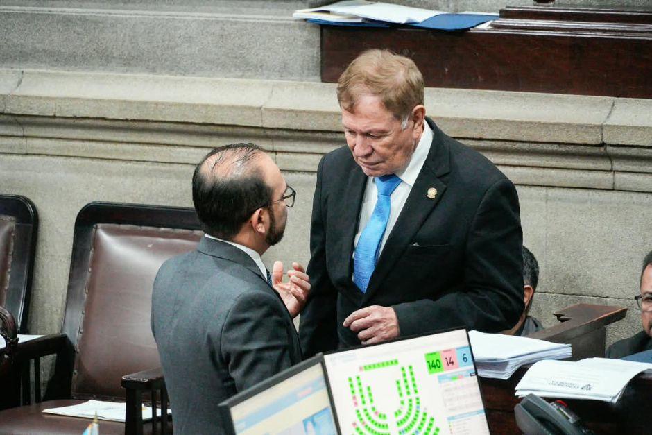 Luis Contreras confirmó que buscará reelegirse como presidente del Congreso. (Foto: Wilder Lopez/Soy502)