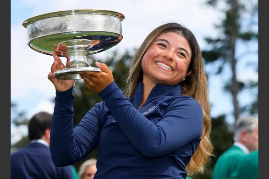 María José Marín, Se convirtió en la primera golfista latinoamericana en ganar Augusta, a nivel femenino amateur. (Foto: Infogolf)