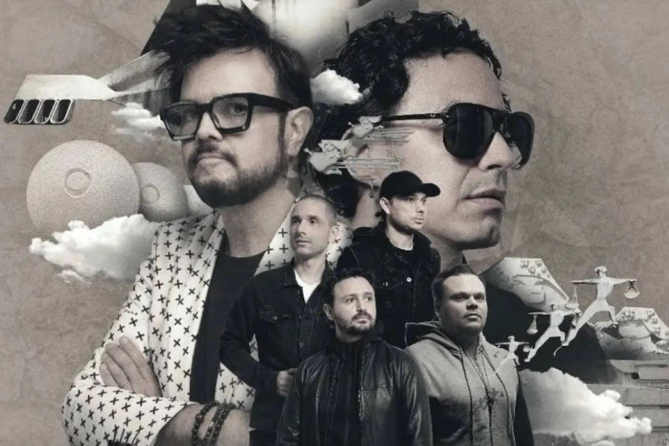 Tambor de la Tribu celebra su colaboración con Aleks Syntek en la canción "Cautivo" lanzada hace dos años. (Foto: Tambor de la Tribu)