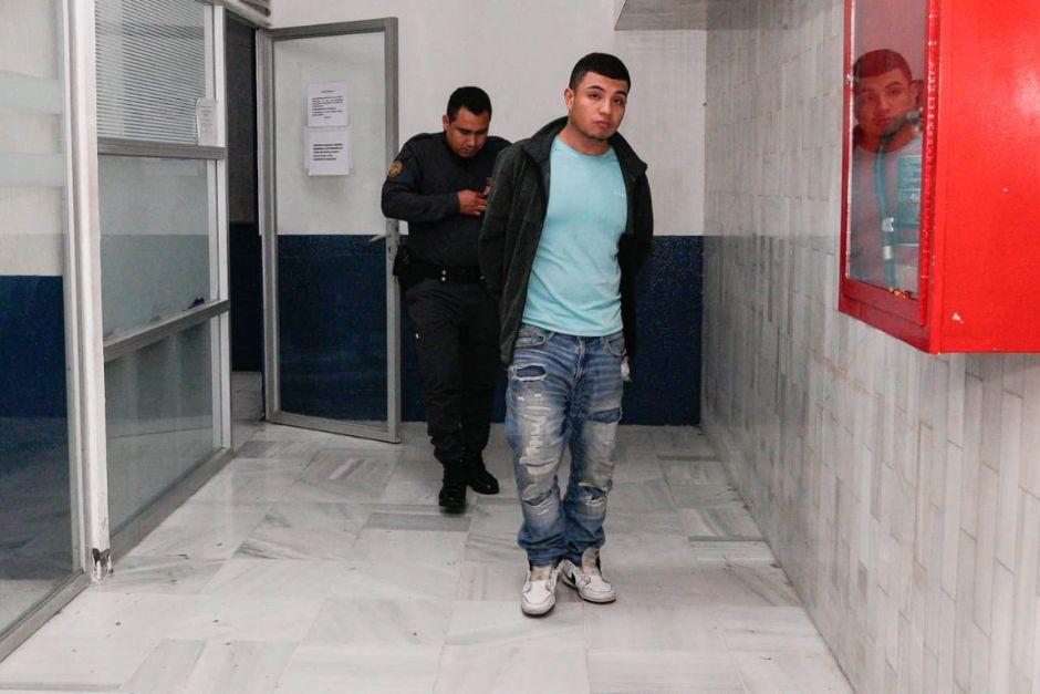 Esteban Jafet Escobar González quien protagonizó una balacera en la zona 11 el pasado martes 13 de octubre por la noche fue ligado a proceso penal. (Foto: Wilder López/Soy502)