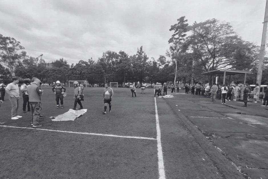 Durante un encuentro deportivo se suscitó el ataque armado. (Foto vía: RRSS)
