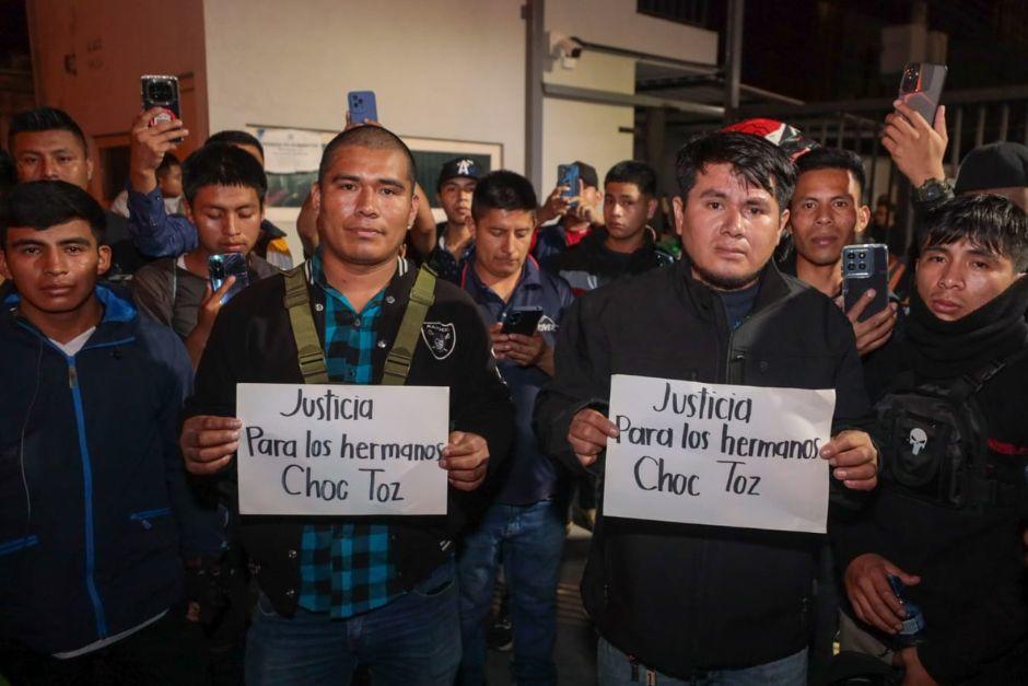 Dos hombres son señalados como autores de un ataque armado en zona 5. (Foto vía: Óscar Rivas/SOY502)