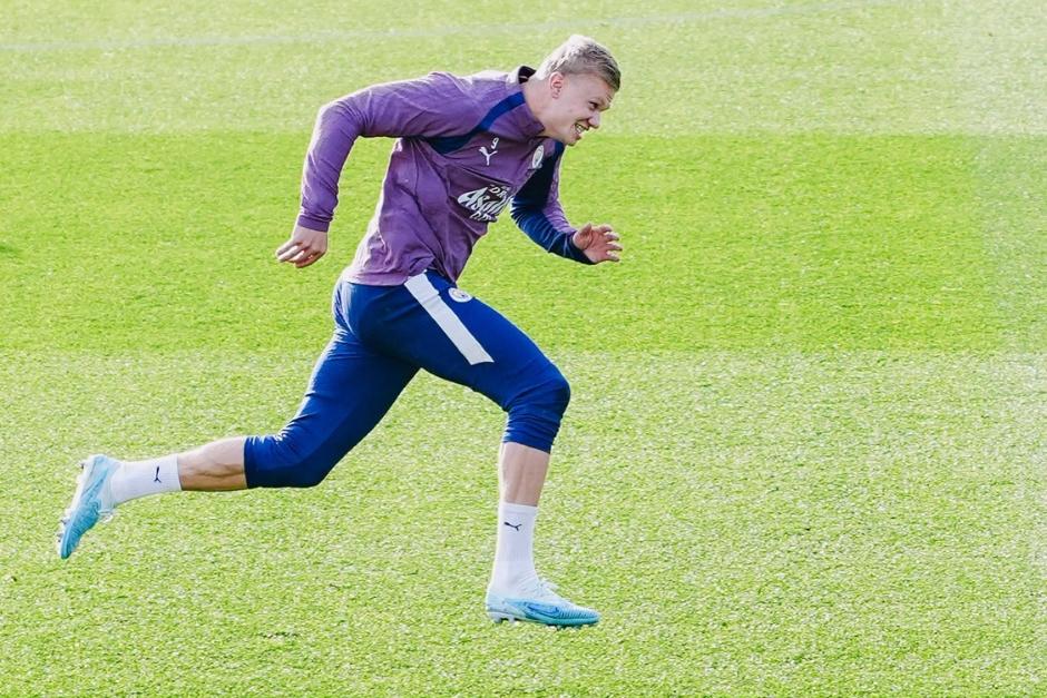 Erling Haaland irá detrás de los goles para ayudar al City en este partido de Champions. (Foto: M. City)