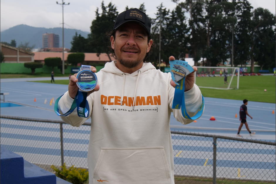 Fernando Mansilla busca inspirar a niños y jóvenes mediante el deporte. (Foto: Karla Santiago)