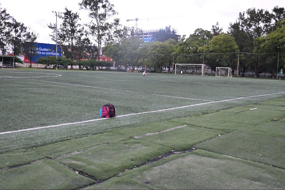 El Campo Marte, ubicado en la zona 5 capitalina, fue escenario del ataque armado en el que murió Juan Francisco Solórzano Foppa. (Foto: José Pos / Soy502) 