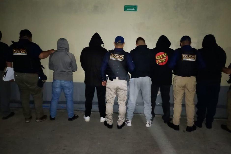 Los detenidos son integrantes de la Policía Nacional Civil. (Foto: MP)