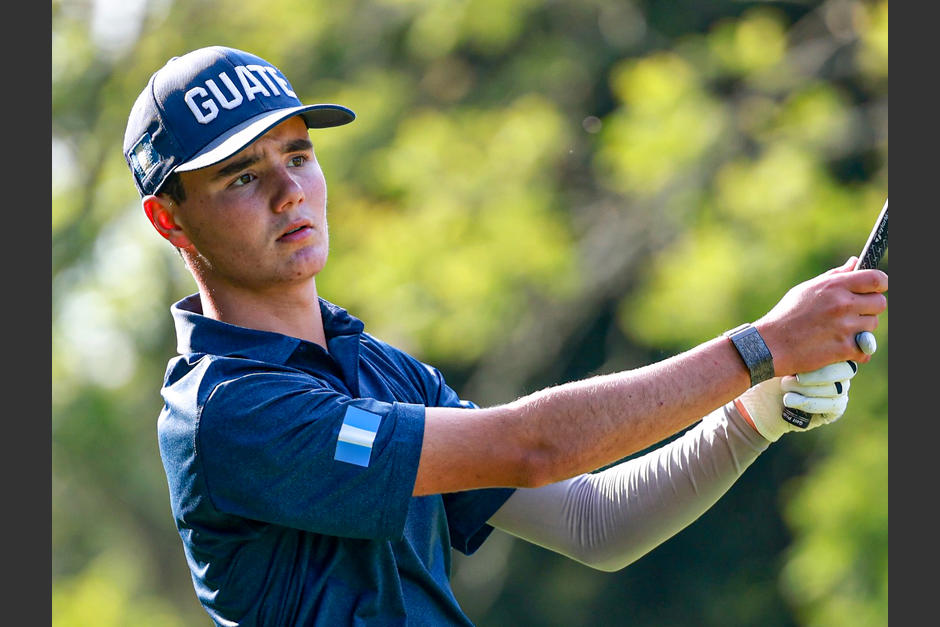 Mateo Asturias se ubicó en el puesto 8, luego de cuatro días de competencia en el 78 Abierto de Golf de Colombia. (Foto: CDAG)