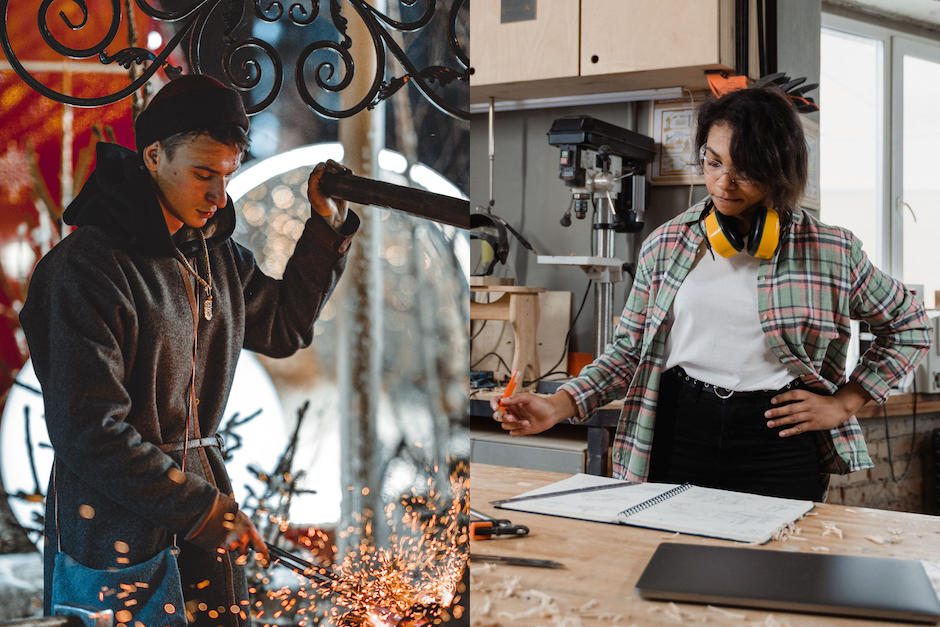 Estos son los oficios que puedes aprender en vacaciones. (Fotos: Pexels)