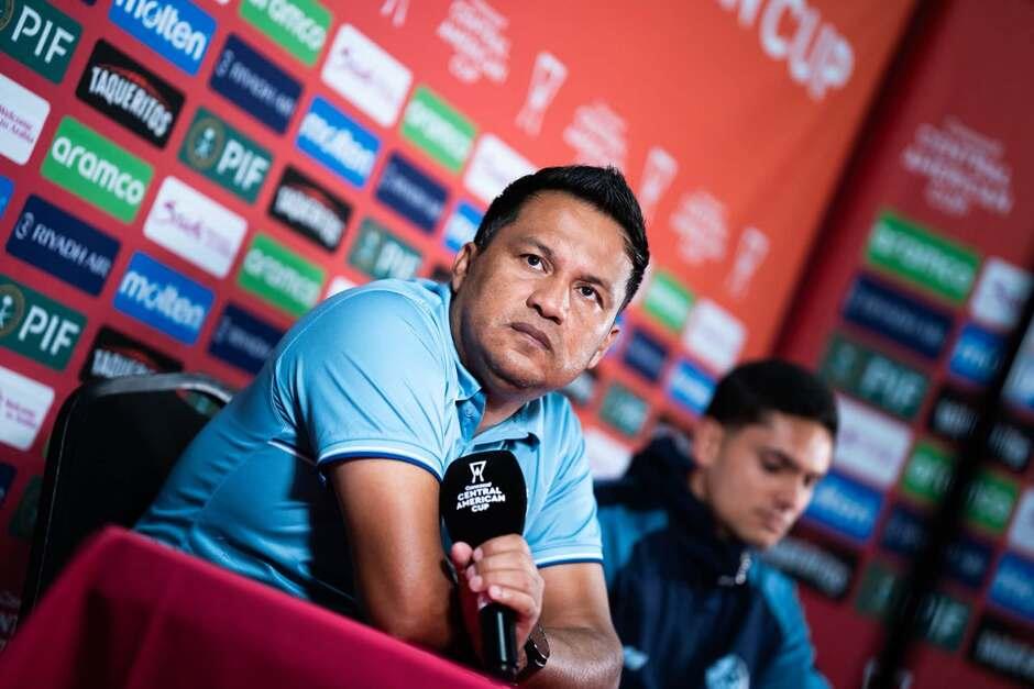 Villatoro en la conferencia de prensa previa al partido del miércoles. (Foto: Cartaginés) 
