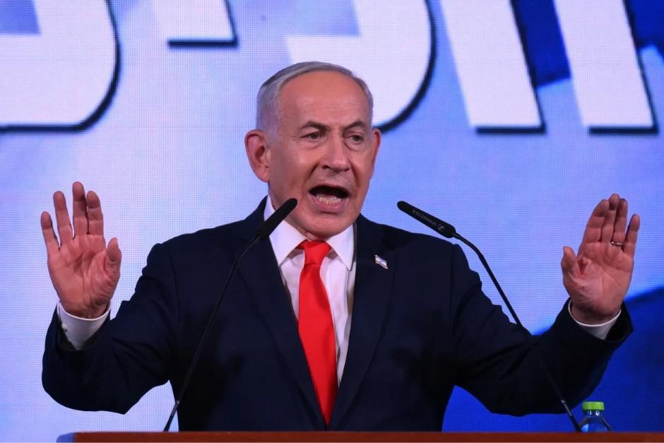Ante su victoria, Benjamín Netanyahu prometió formar un nuevo gobierno de derecha fuerte. (Foto: AFP)