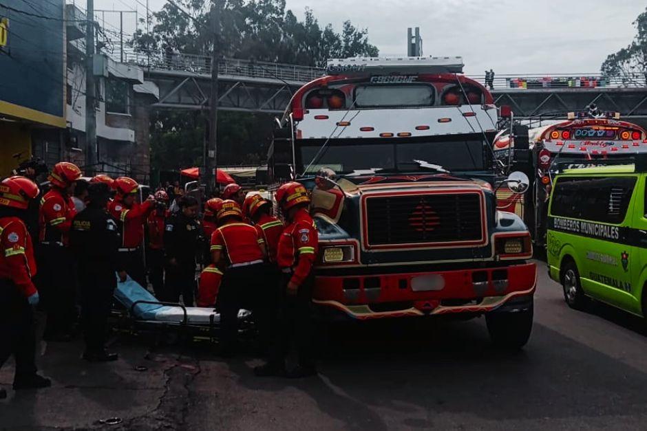 El hecho armado ha dejado un hombre herido en la calzada Roosevelt. (Foto: PMT)