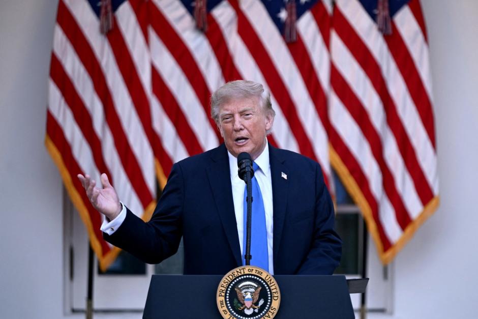 Trump anunció este jueves el nombramiento del secretario interino del Ejército de Estados Unidos. (Foto: AFP)