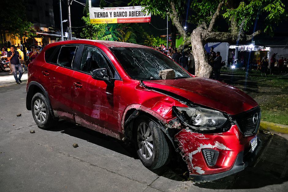 El presunto responsable se conducía en una camioneta agrícola. (Foto: Manuel Peralta/Colaborador)