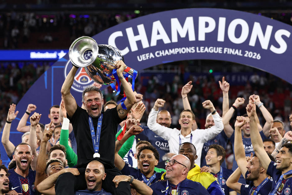 Luis Enrique buscará guiar al PSG a su tercera Orejona consecutiva. (Foto: AFP)
