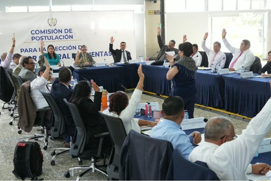 El pleno de la Comisión de Postulación para CGC aceptó 24 de 25 señalamientos presentados contra aspirantes a dirigir la CGC. (Foto: Archivo/Soy502)