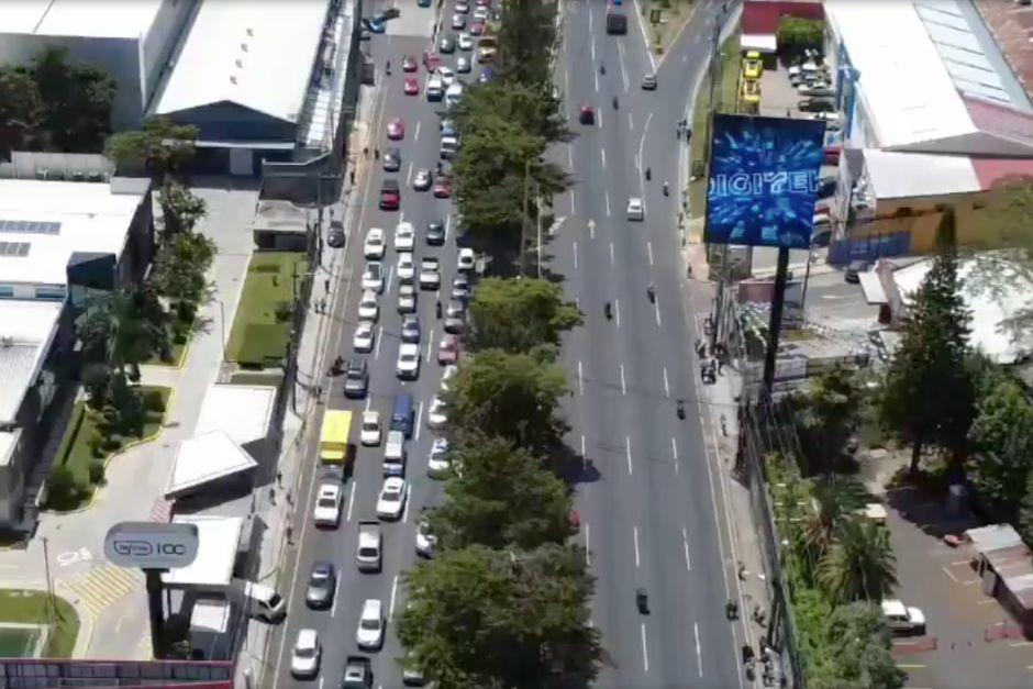 Distintos puntos del país han sido bloqueados por manifestantes. (Foto: Tránsito Mixco)
