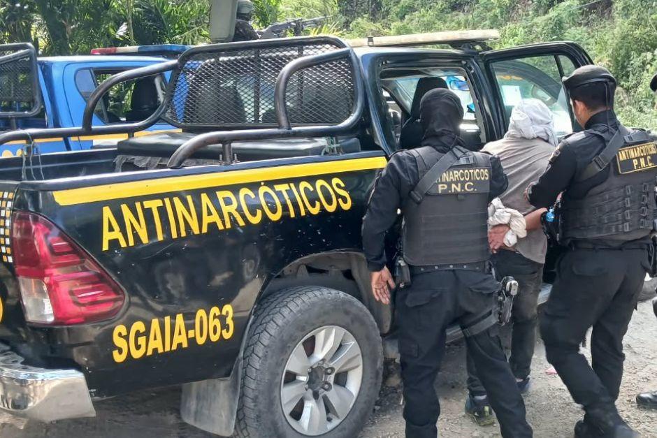 El hombre fue arrestado en territorio mexicano. (Foto vía: Policía Nacional Civil)