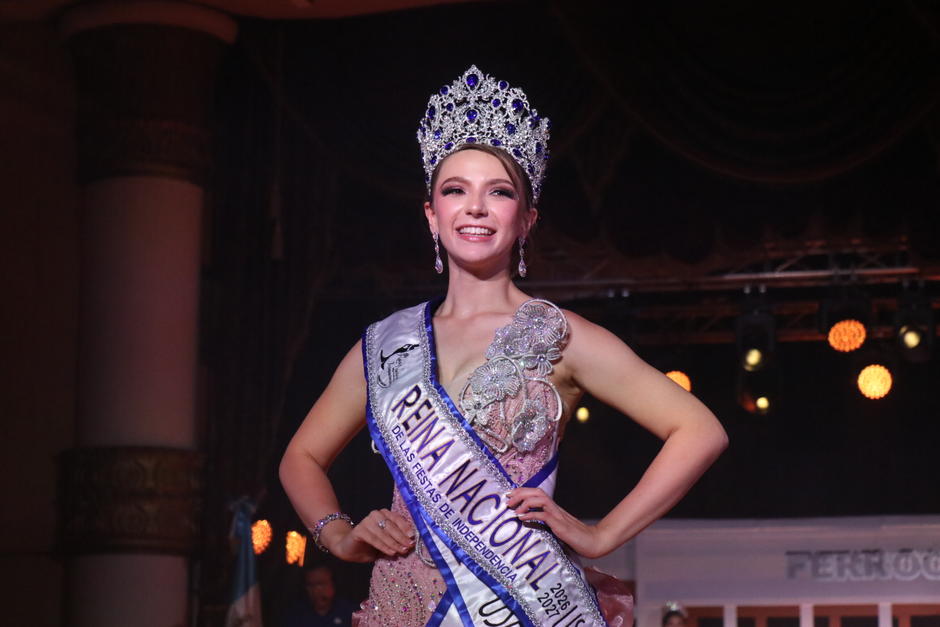 Maite Valentina García Aguilar conquistó Quetzaltenango y se quedó con la corona. (Foto: Leslie de León)