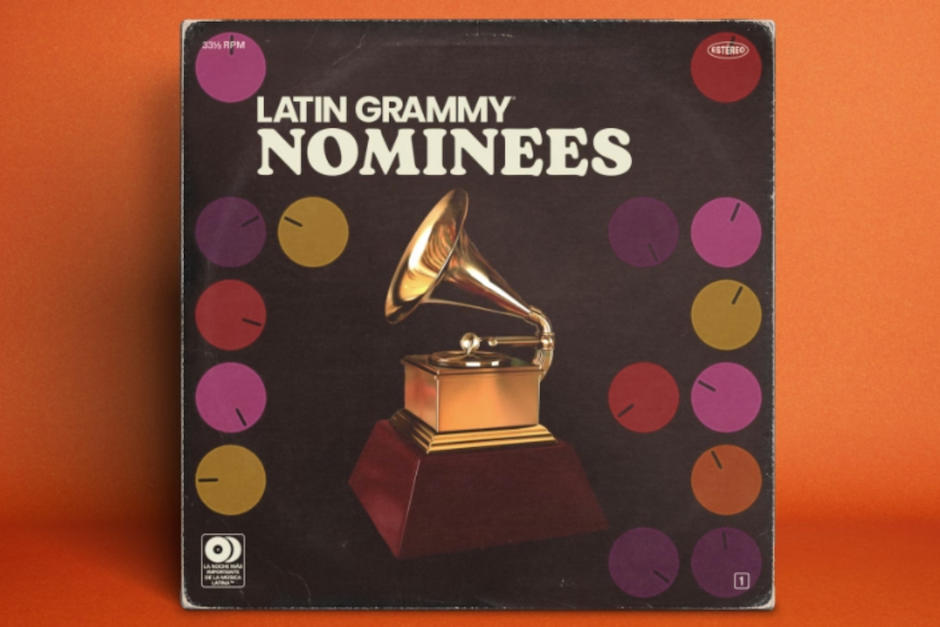 El listado de los nominados. (Foto: Latin Grammy)