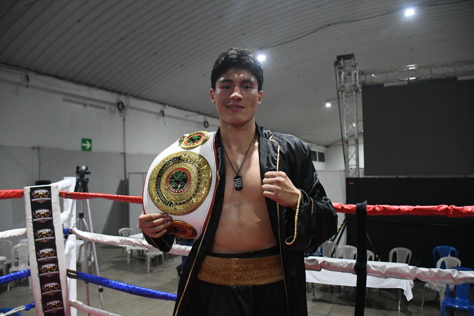El pugilista de 22 años aspira a convertirse en campeón mundial. (Foto: Rudy Martínez) 