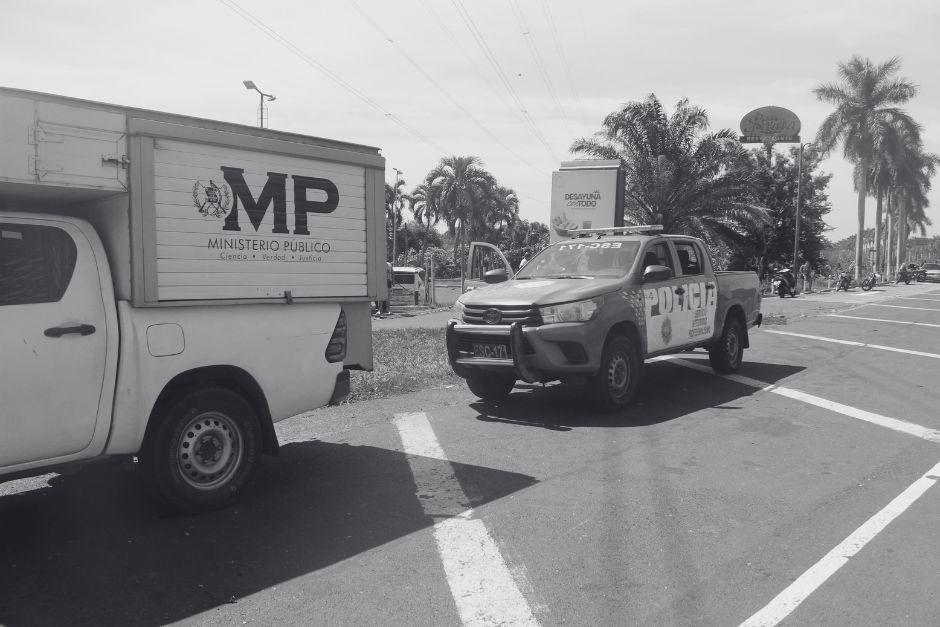 El crimen ocurrió en la autopista Palín-Escuintla. (Foto: Jorge Morales/Colaborador)