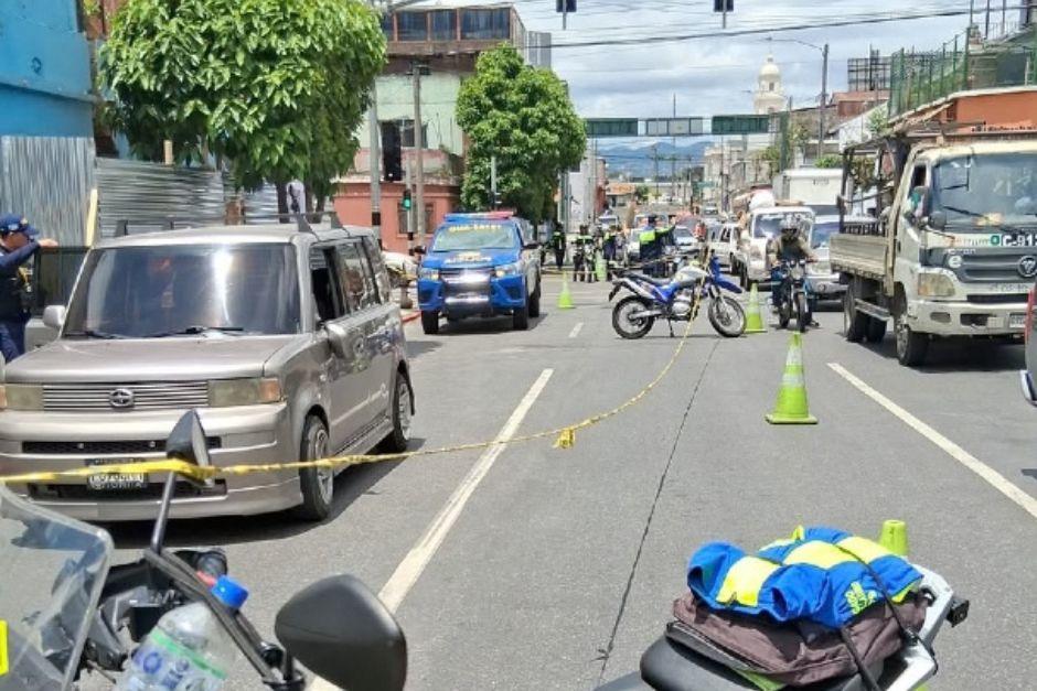El hecho armado ha ocasionado congestionamiento en el sector. (Foto: PMT)