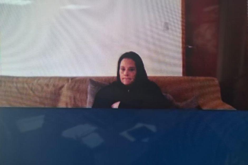 La exmandataria Roxana Baldetti reapareción en tribunales en el inicio de juicio de extinción de dominio en su contra. (Foto: Cortesía/Soy502)