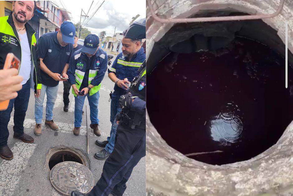 Juez de Asuntos Municipales efectuó un operativo en una fábrica de jabones, detergentes y productos agroquímicos por posible contaminación del río Las Vacas. (Foto: MARN/Soy502)