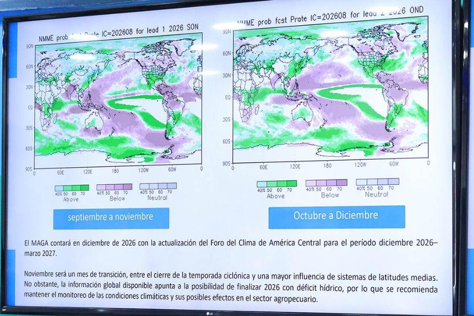 A través del Comité de Emergencia, el Maga lidera evaluación de riesgos climáticos. (Foto: Maga/Soy502)